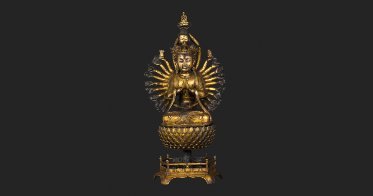 Seated Twenty-Four-Armed Guanyin Bodhisattva | Tsz Shan Monastery